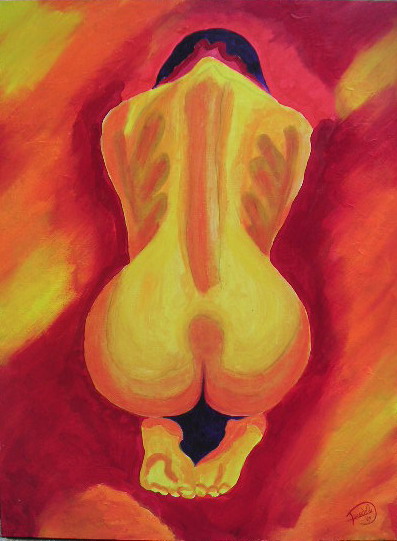 Woman back