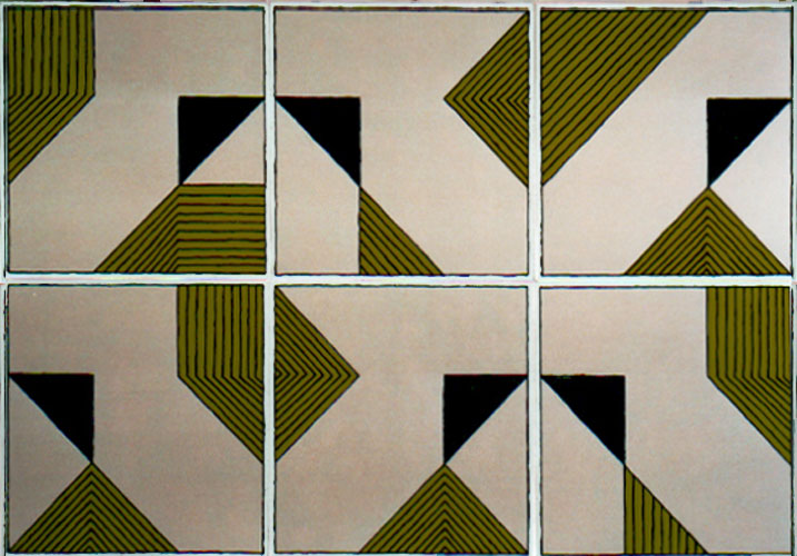 MOVING NUDES IN OCHRE