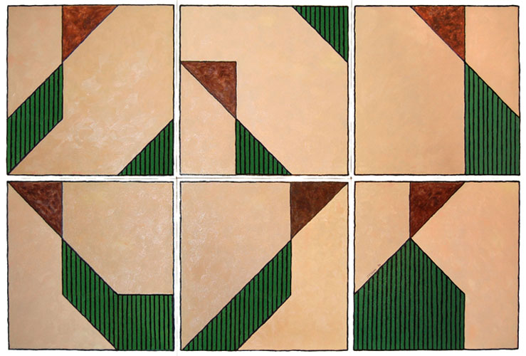 MOVING NUDES IN GREEN