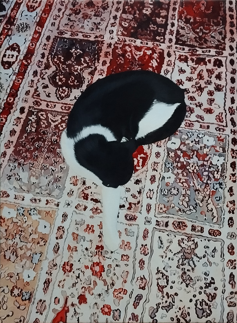 Cat on the Carpet