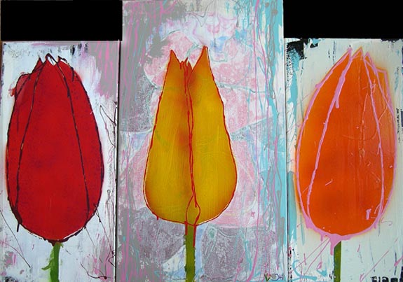 Trois Tulipes