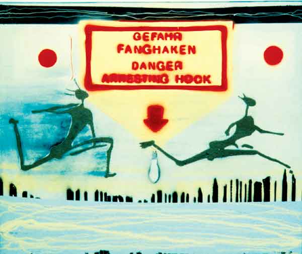 Gefahr Fanghaken