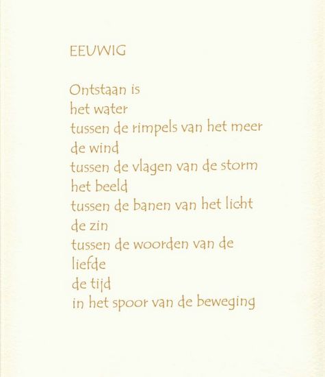 Eeuwig