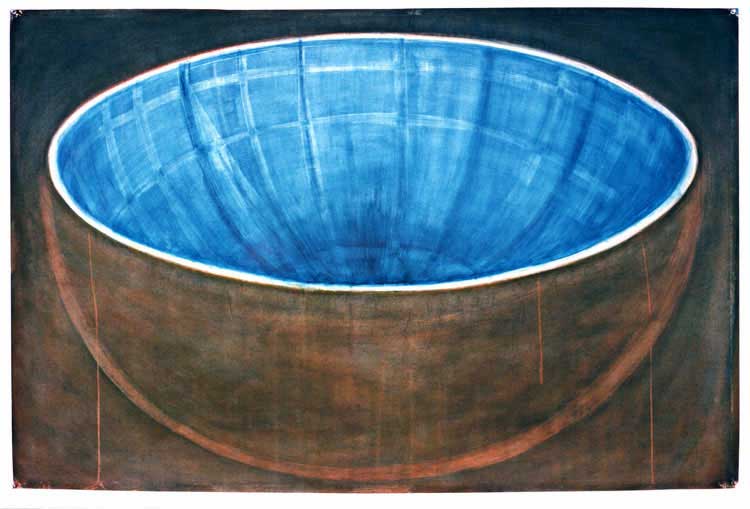 Kom, Blauw Van Binnen