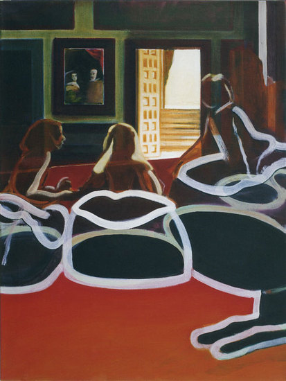 Las Meninas, krullen