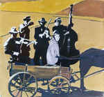 Serie ontwerpen op het thema muziek. 
Ieder van deze ontwerpen kan op elk gewenst formaat worden uitgevoerd. Prijs in overleg.
Series on Music.