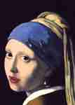 dit is een fragment van een schilderij gemaakt naar 'meisje met de parel' van vermeer. Het volgende project is 'De Schilderkunst'.