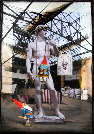 The making of David.