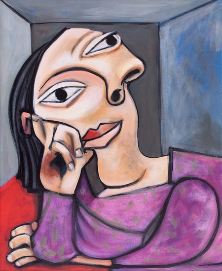 Zo, weer een Picasso aan de muur!