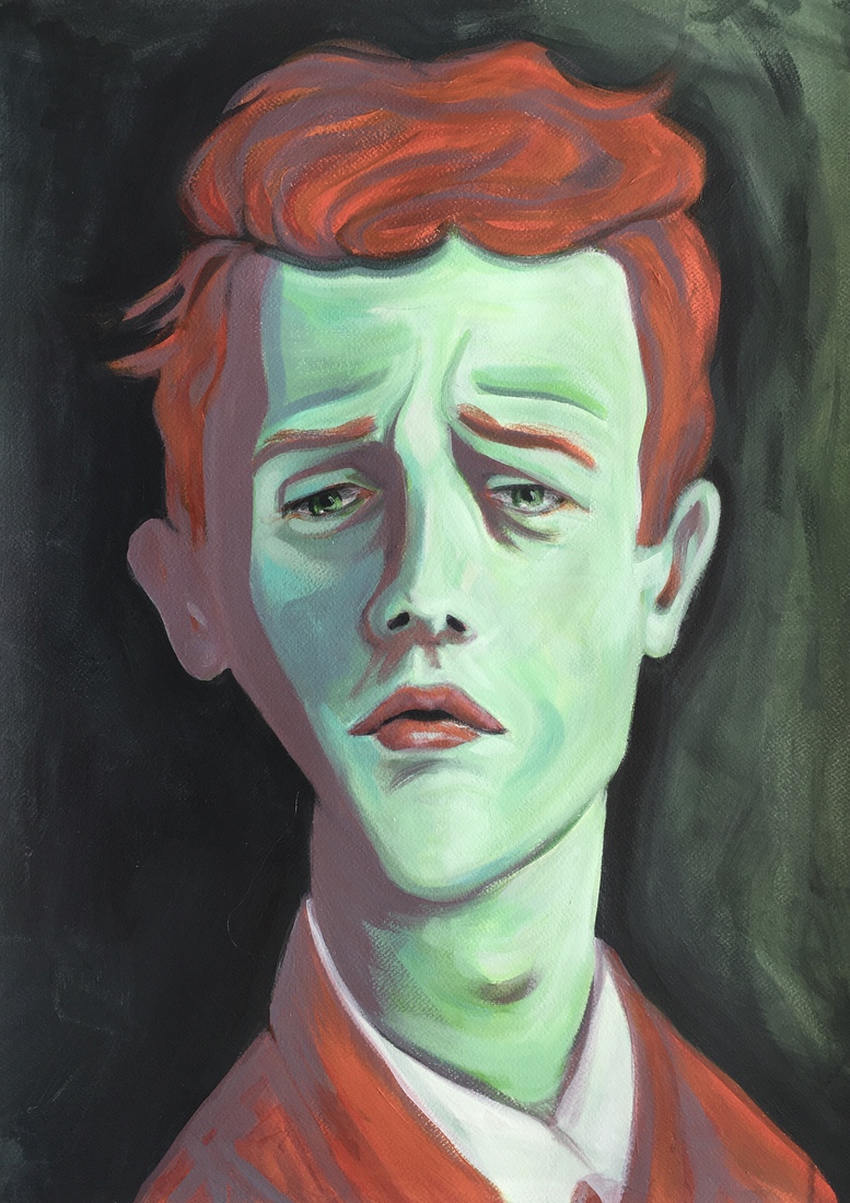 He suddenly appeared