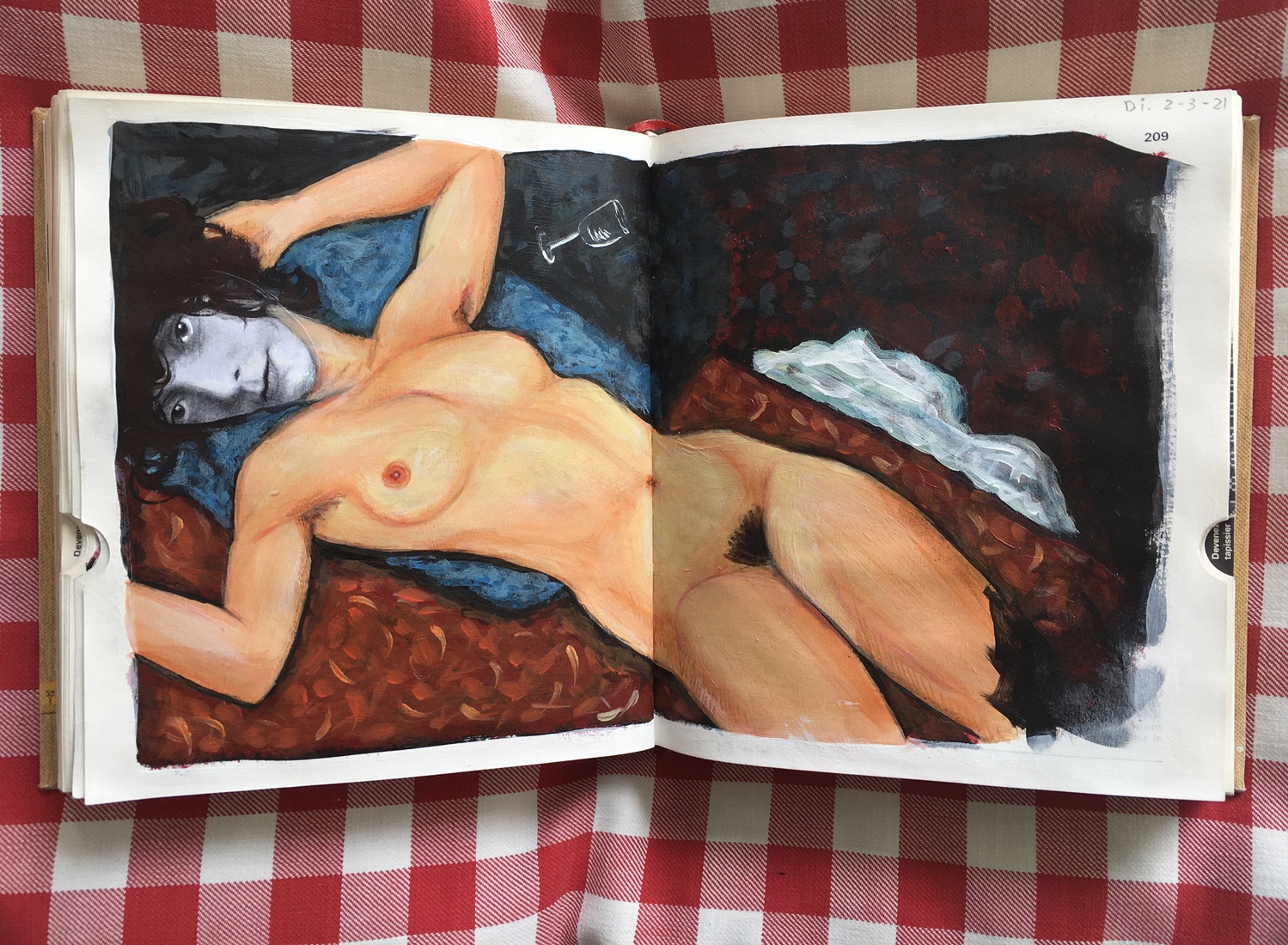 Olivia got drunk in Paris