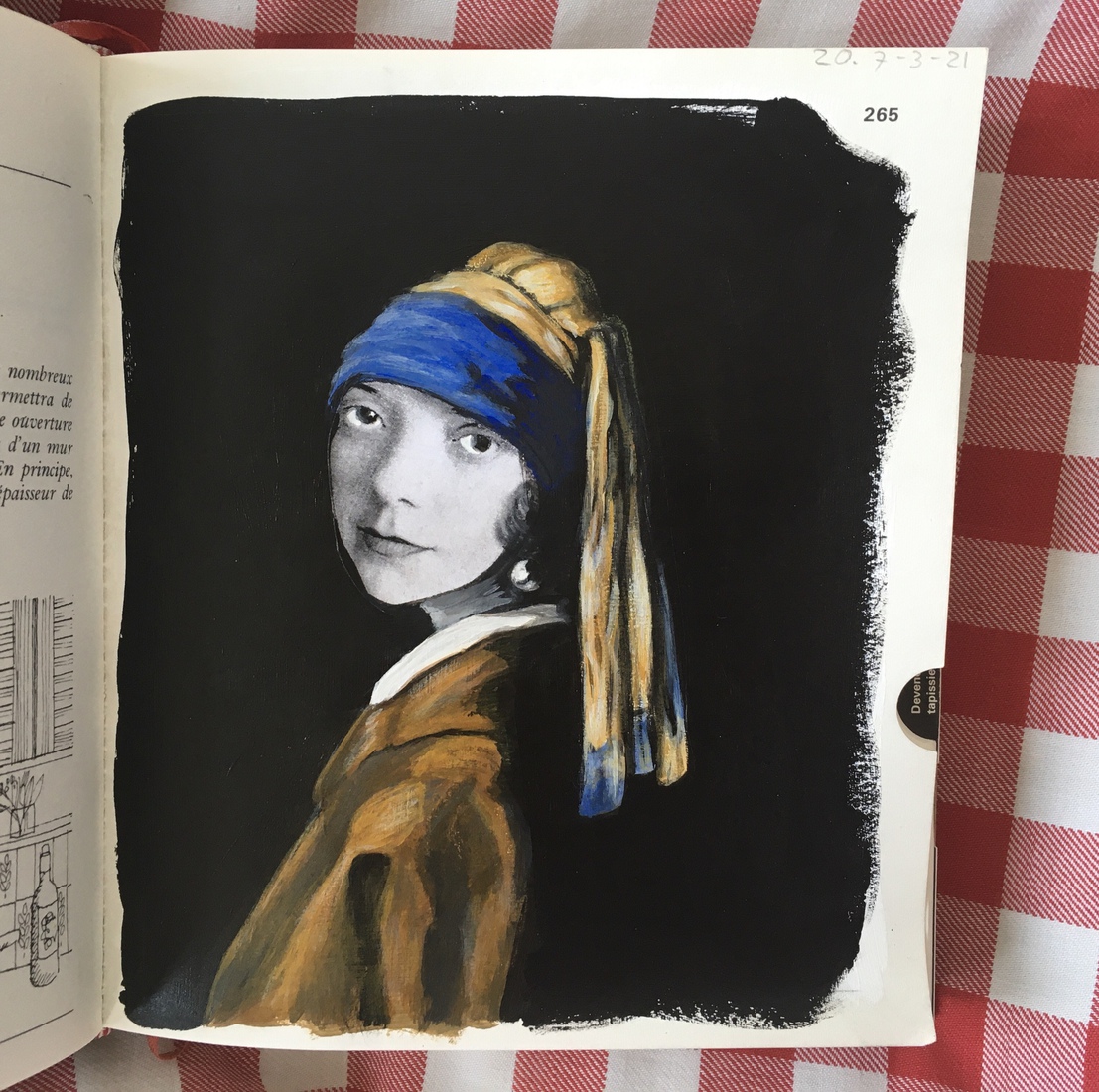 Olivia with bling-bling