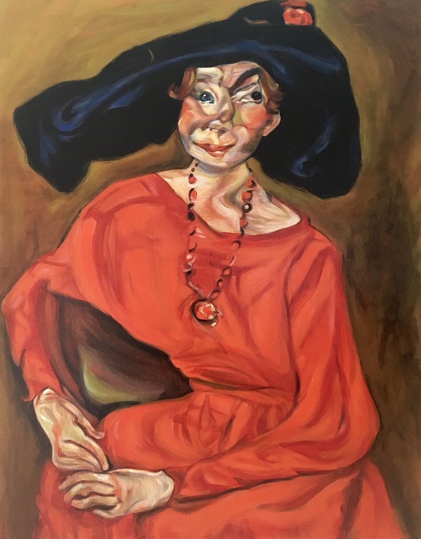 La femme en rouge