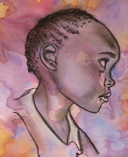 Kinderportret uit Afrika