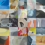 Werk in olie en acryl op doek.