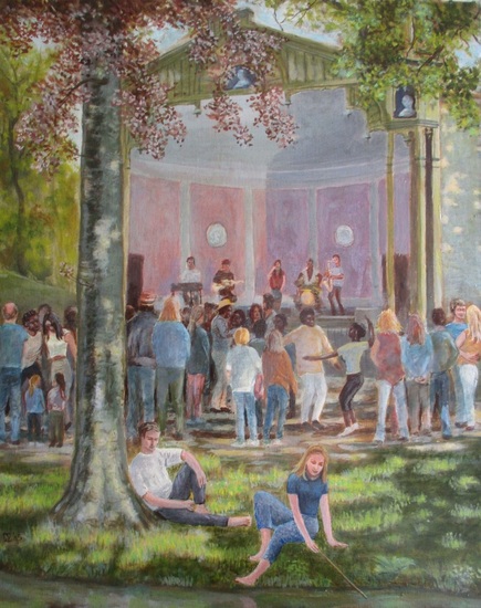 Muziekkoepel Prinsentuin