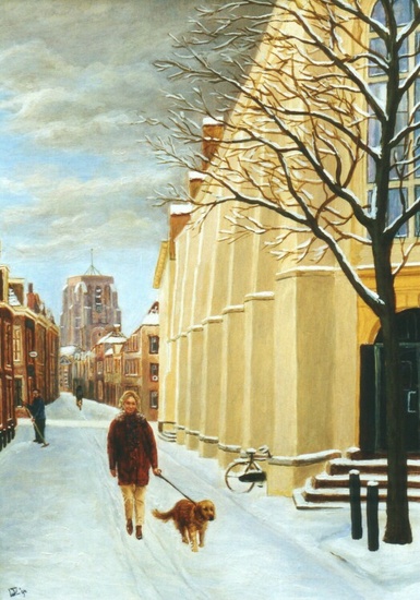 Bagijnestraat winter