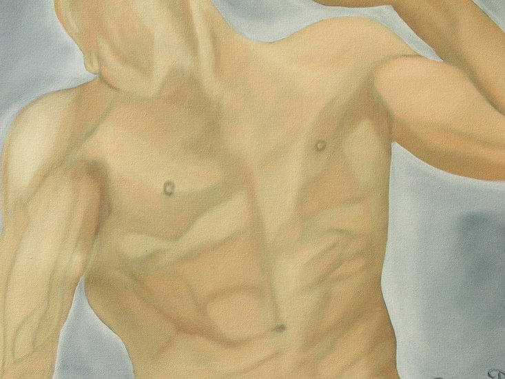 male torso