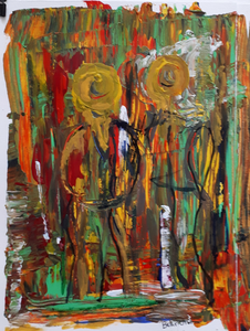 Abstracte kunstwerken