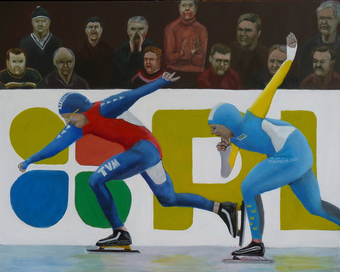 Sven Kramer vs Joel Eriksson, 8 jan 2010