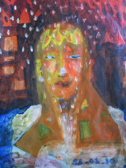 Tess en Ik portret