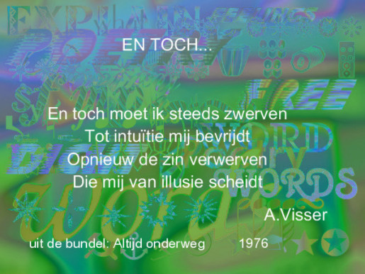 En TOCH... A.Visser 1976
