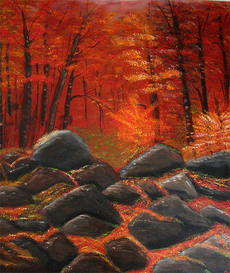 Herfstbos