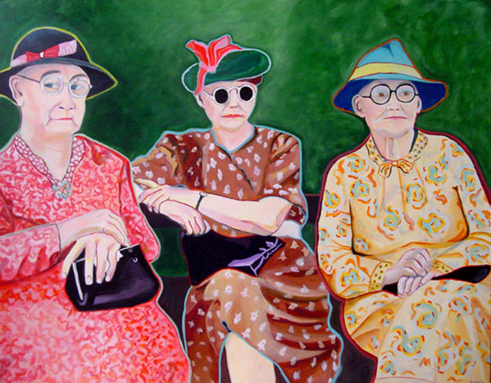 Genieten op het bankje