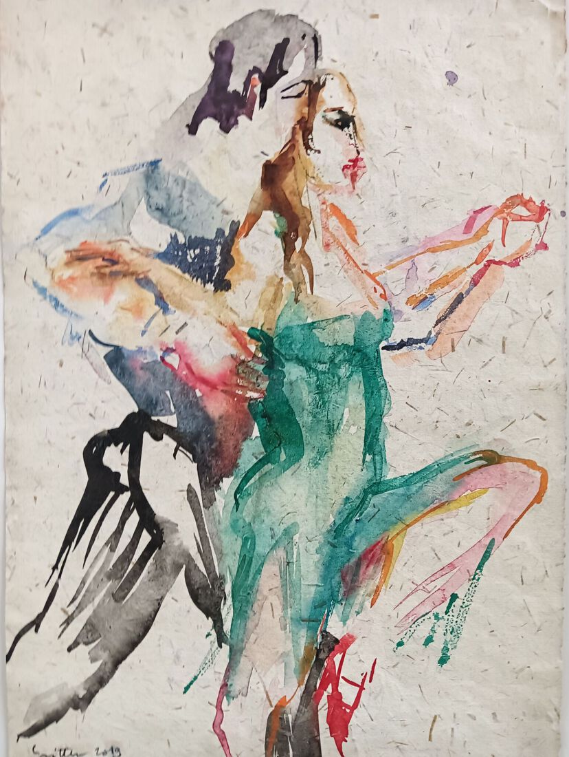 Argentijns Tango Danspaar