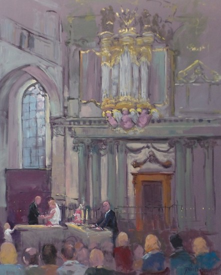 Bruiloft grote kerk Alkmaar