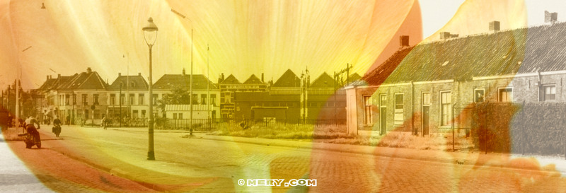 Double Exposure Belcrum 2 - Rail Road Crossing Terheijdenseweg