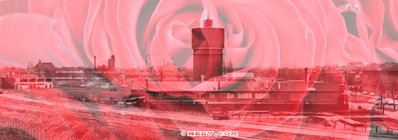 Double Exposure Belcrum 3 - Water Tower Backer & Rueb Weg