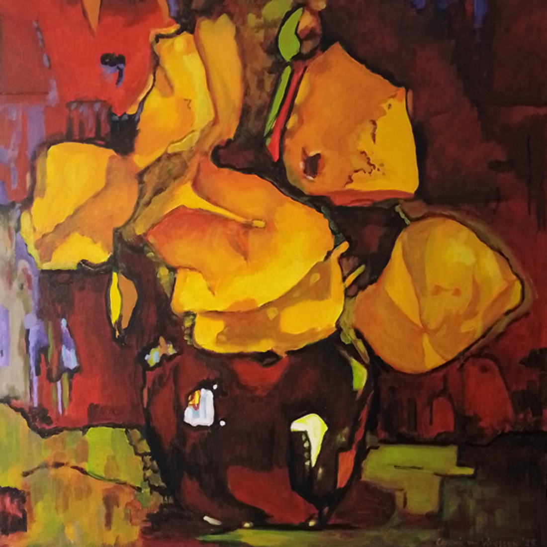 N399 bosje bloemen