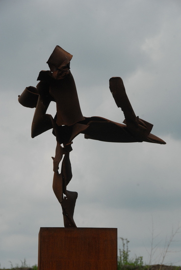 Bertus en Margriet Hidding - Ruimtelijk werk (cortenstaal)