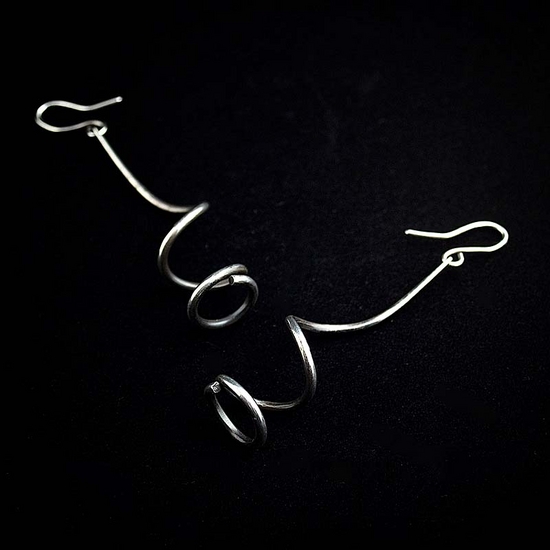 Spiraalvormige oorhangers