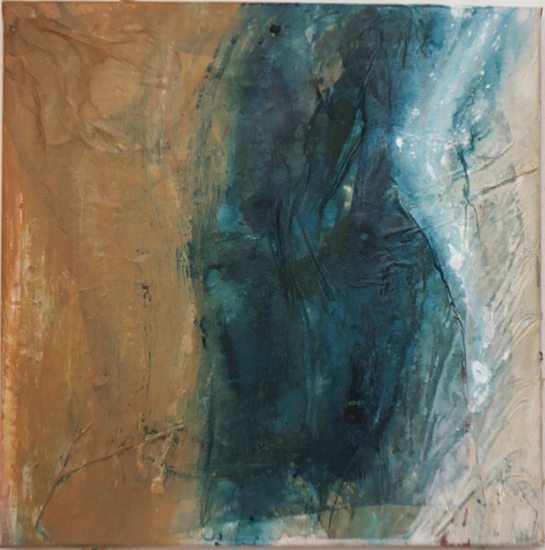 zij schrijdt voorbij