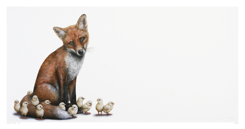 Foster mother - Certified Art Giclée