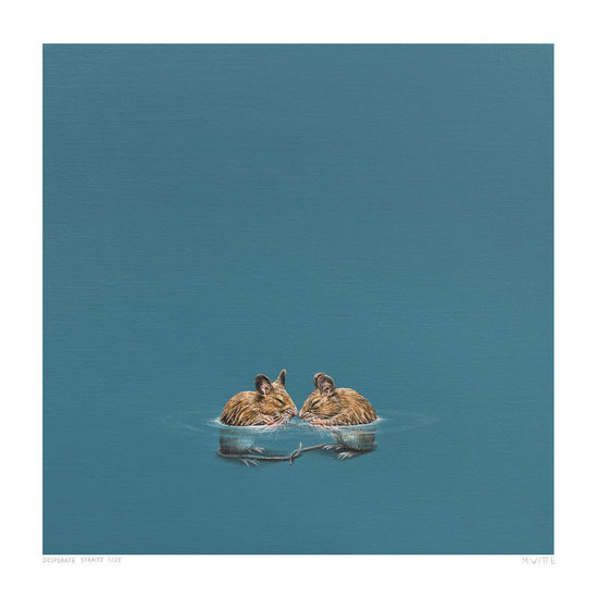 Desperate straits - Certified Art Giclée