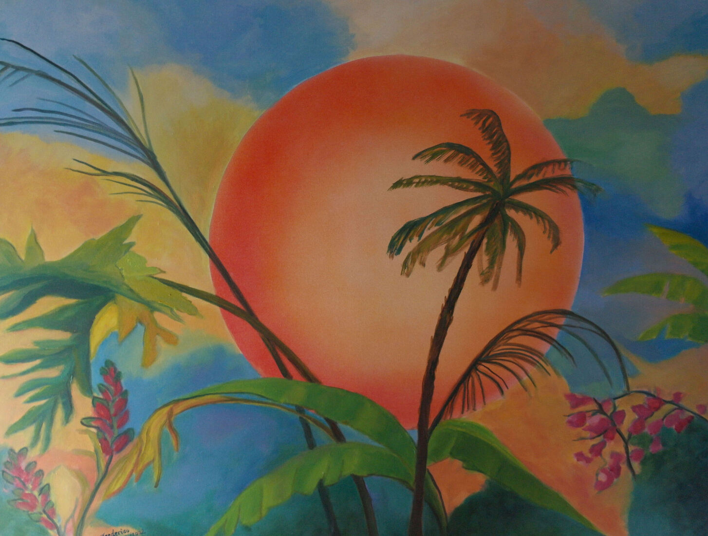 Zon en groei – Tropische energie in kleur