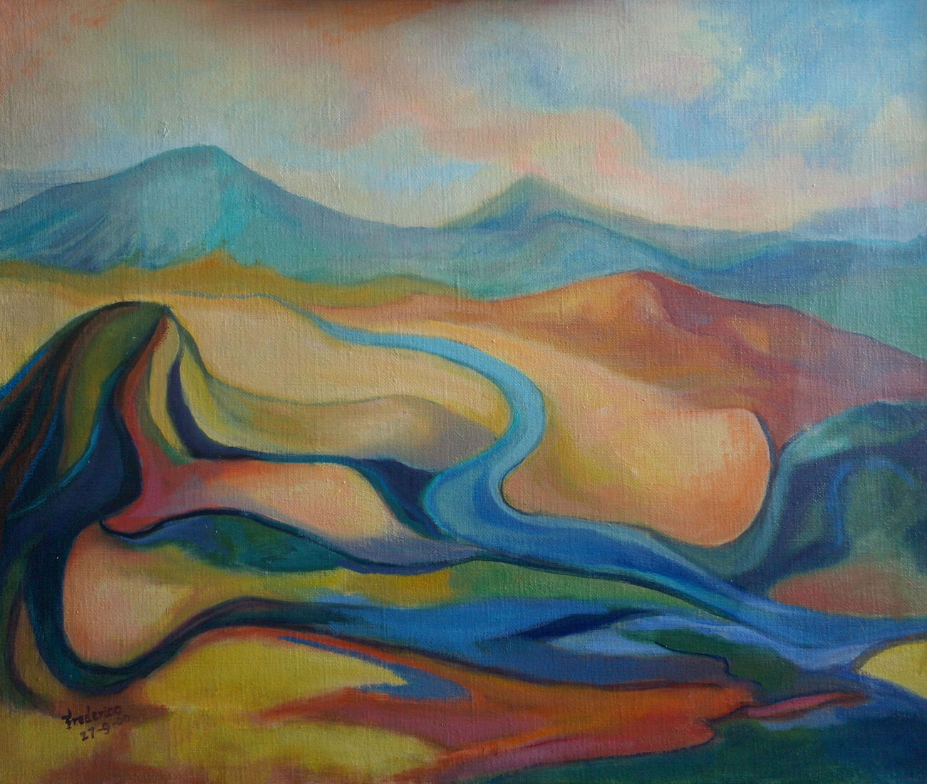 Moeder aarde - de stroom van het leven