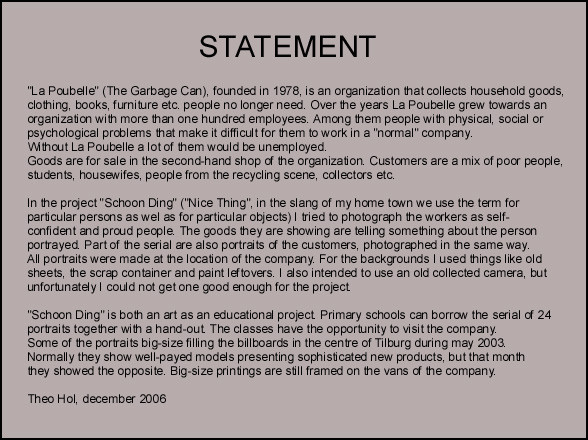 Statement