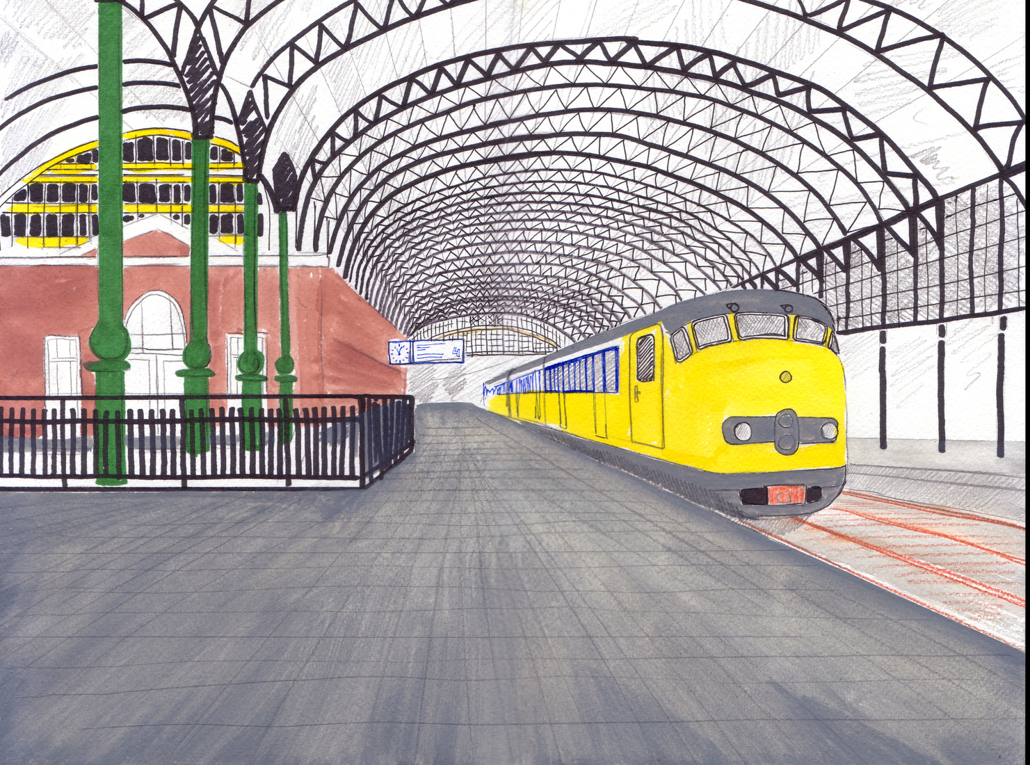 Den Haag Hollands Spoor - NS Hondekop