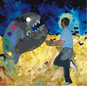 Anthropomorphic encounter . 2