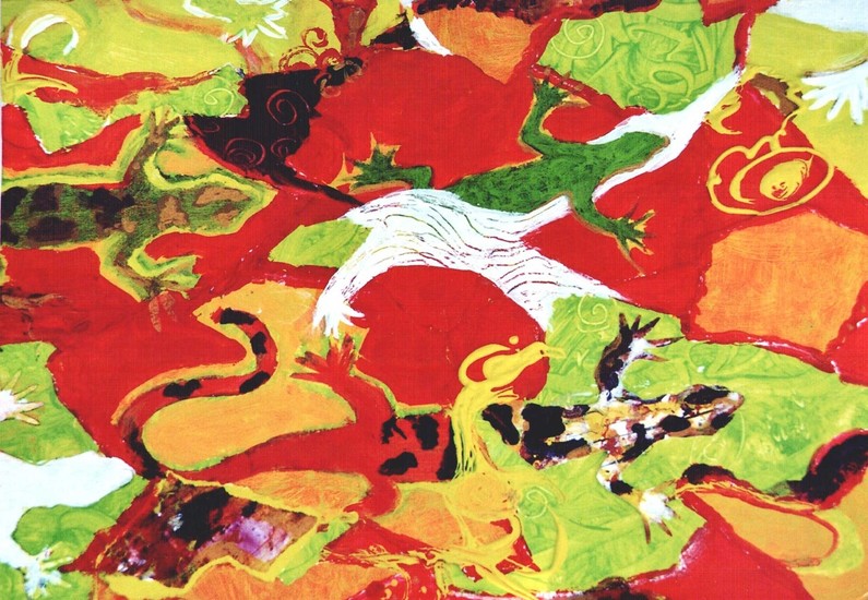 Lizards going East 1