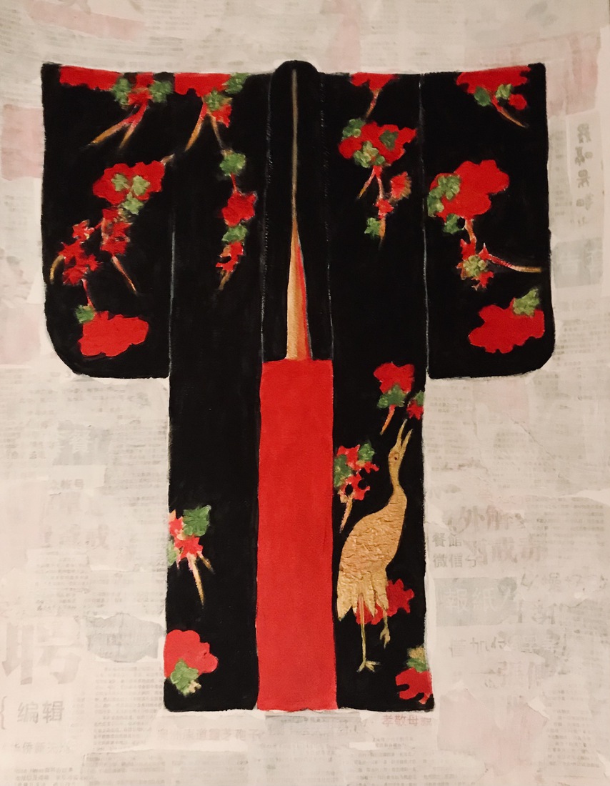 Kakeshita Japanese wedding kimono