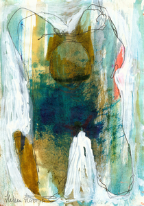 Little paintings ink and acryl on paper