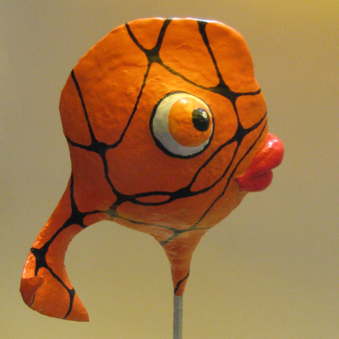orange fish L