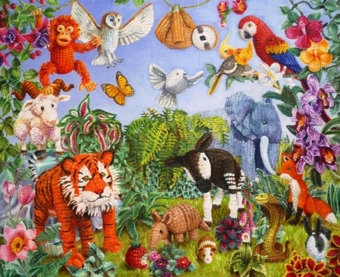 Gehaakt aards paradijs