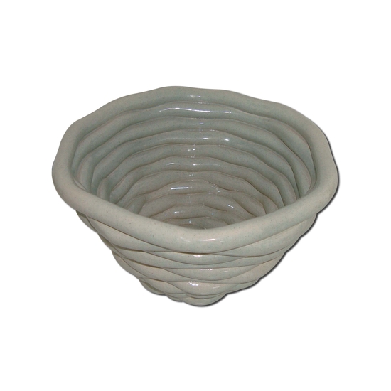 Gevlochten schaal hoog