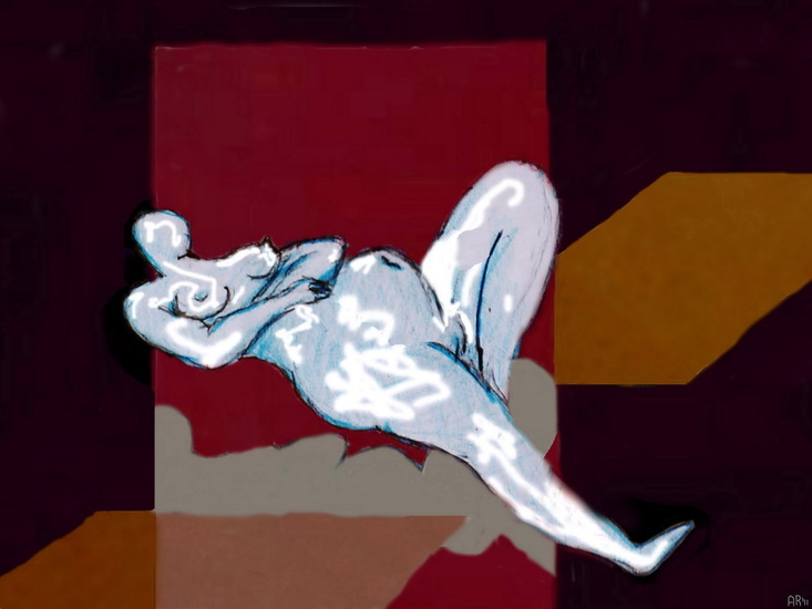 dreaming woman